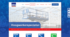 Desktop Screenshot of hws.nl